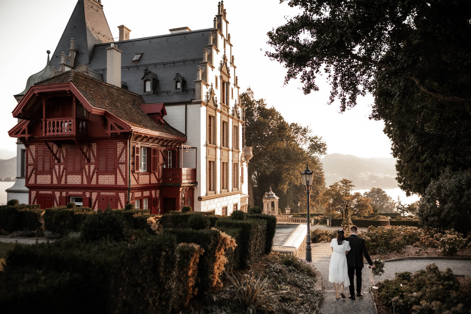 Schloss Hochzeit in der Schweiz